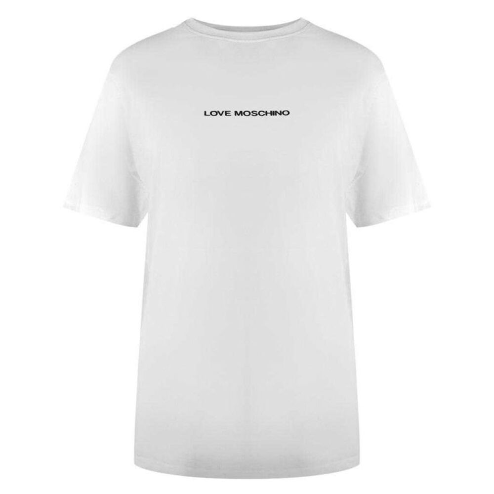 Love Moschino Womens/Ladies Love Short-Sleeved Everyday T-Shirt / White